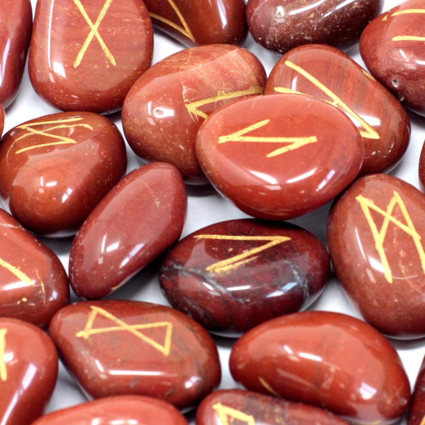 Runes Stone - Red Jasper
