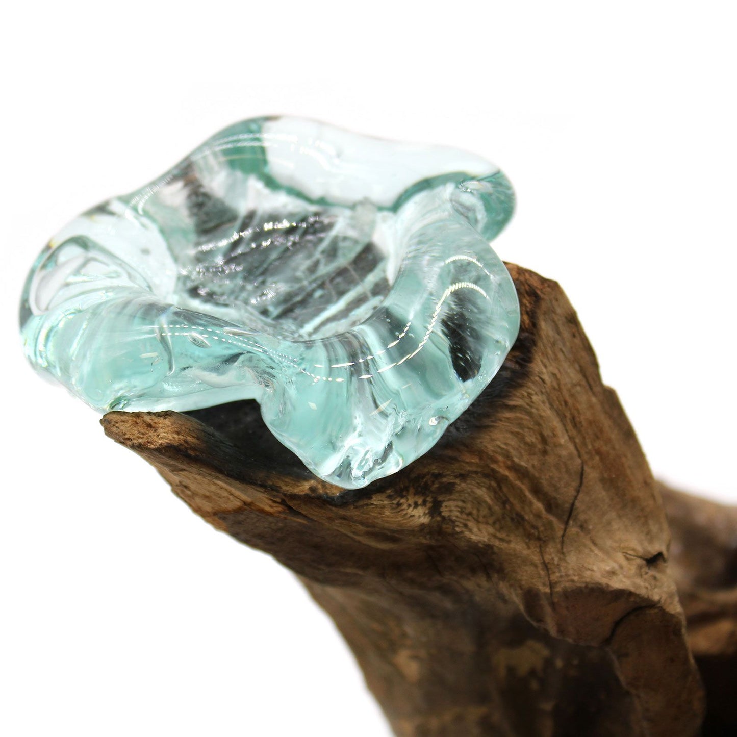 Molton Glass Triple Candle Holder