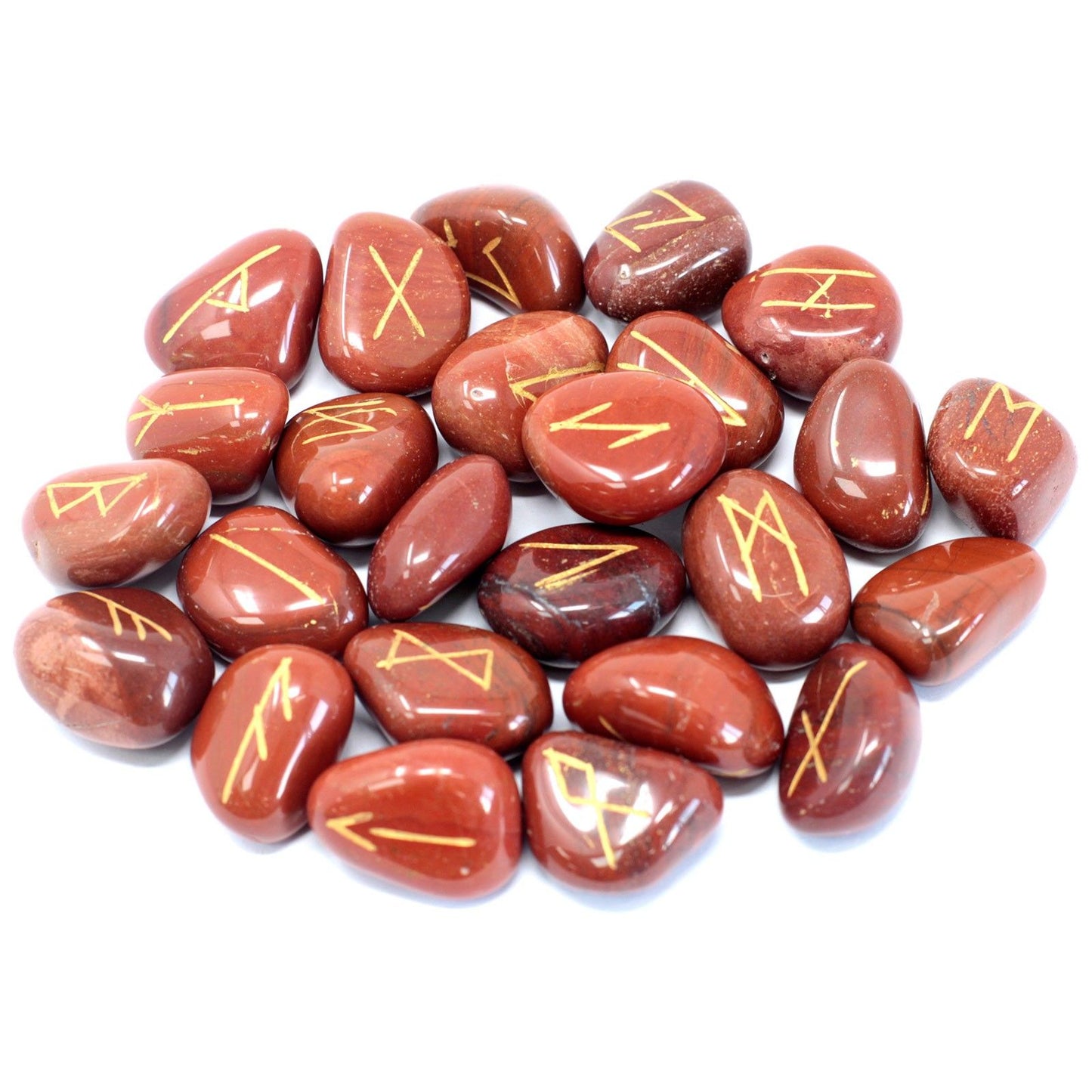 Runes Stone - Red Jasper