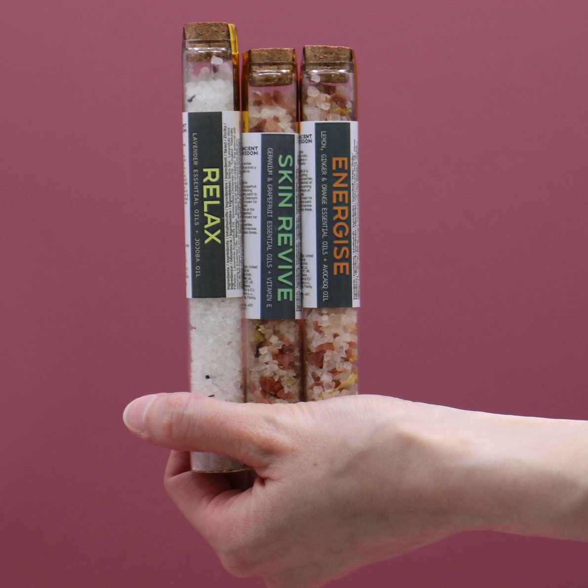 Bath Salts Pack of 7