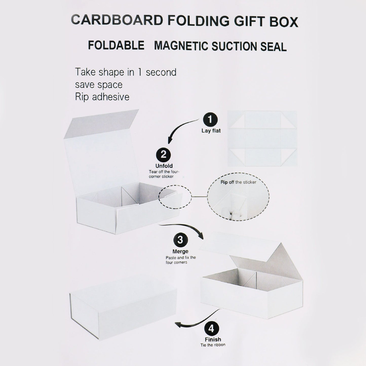 Flat Pack Gift Box