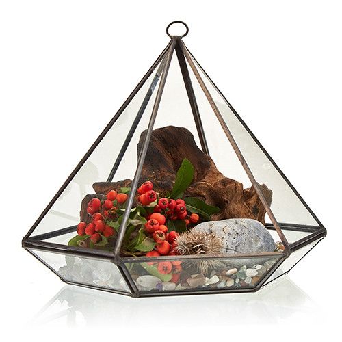 Diamond Glass Terrarium