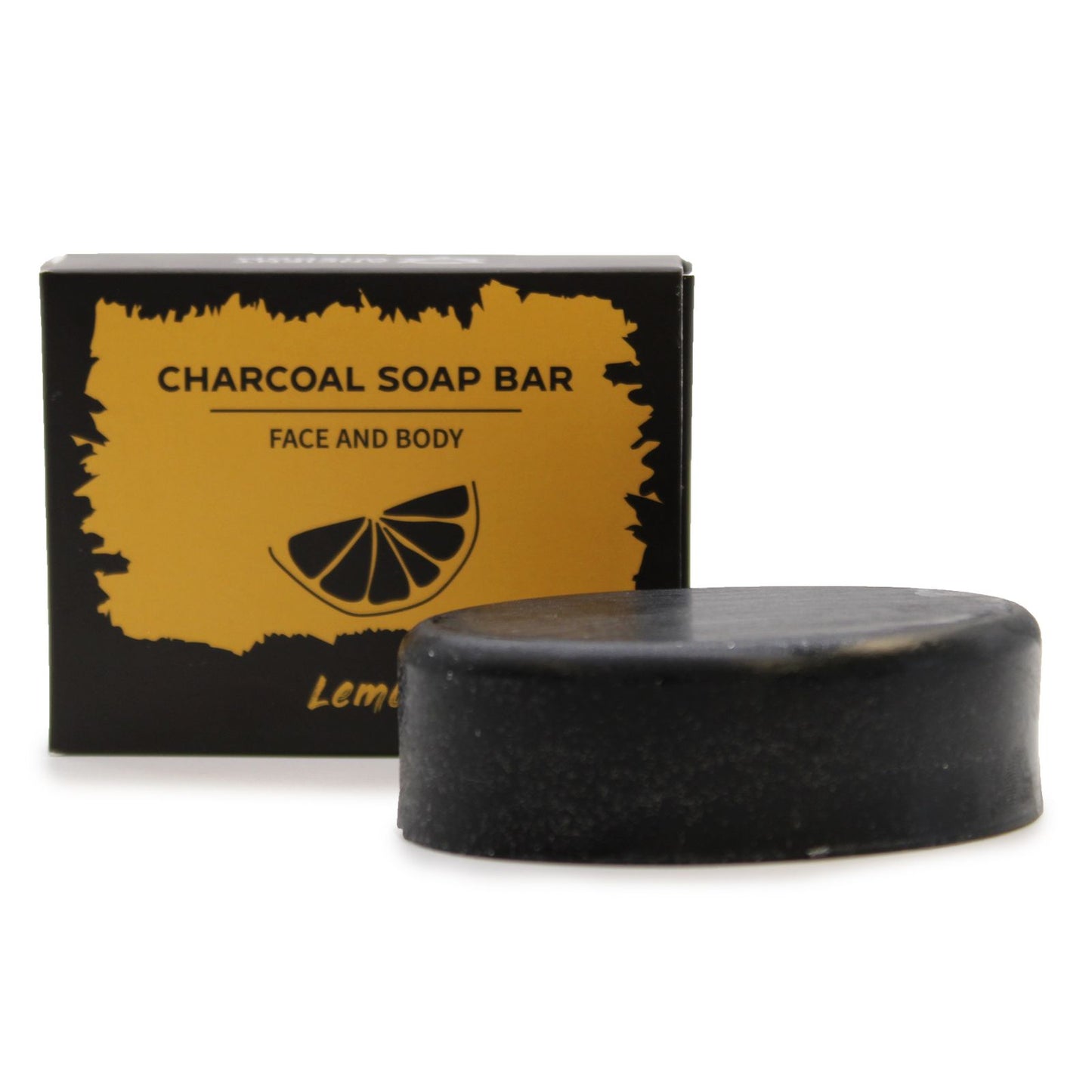 Single Charcoal Soap - Lemon